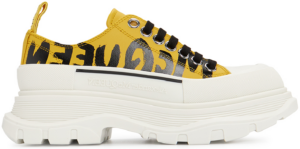 Giay Alexander Mcqueen Tread Slick 'Yellow' 708094-WIAT6-7086