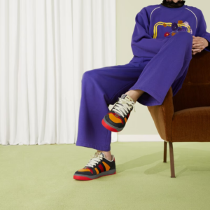 Alternative view of Giày Gucci Lovelight Screener 'Blue Red Web' ‎708296-0YIA0-1065