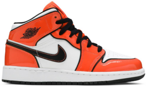 Giày Nike Air Jordan 1 Mid SE GS 'Turf Orange' BQ6931-802