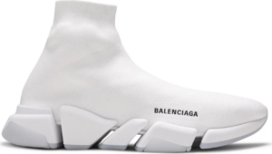 Giày Balenciaga Men's Speed 2.0 Trainers in White 654020-W2DI2-9091