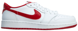Giày Nike Air Jordan 1 Retro Low BG 'White Varsity Red' 709999-101