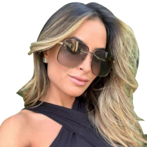 Alternative view of Kính Gucci Grey Shaded Oversized Ladies GG0394S-001