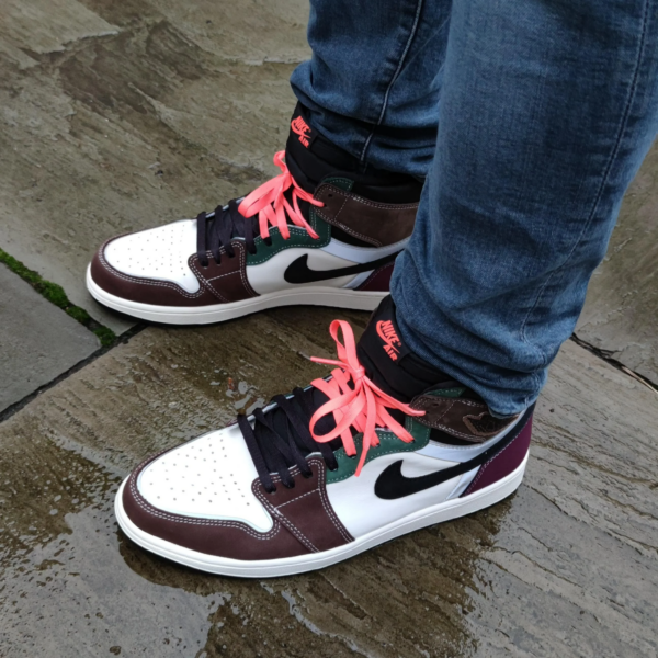 Giày Nike Air Jordan 1 High OG ‘Crafted’ DH3097-001 - Ảnh 4