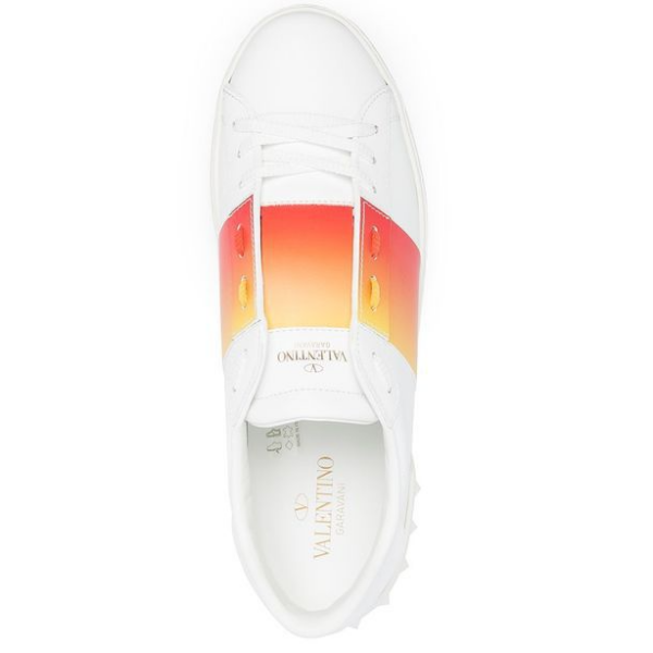 Giày Valentino Open Sneaker White Calfskin VY2S0830GRK3ZM - Ảnh 4