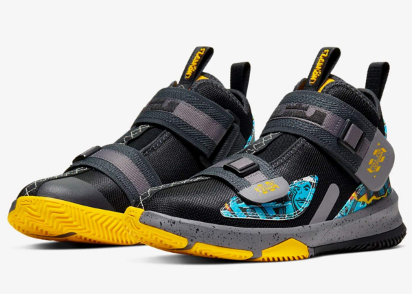 Giày Nike LeBron Soldier 13 BG Multi Colour AR7585-070 - Ảnh 5
