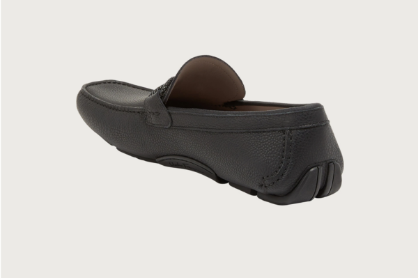 Giày Salvatore Ferragamo Driver Gancini 'Black' 02B796-713330 - Ảnh 3