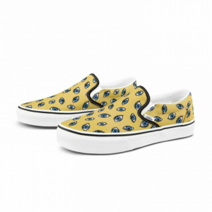 Giay Vans Looking Glass Slip-On 'Black Yellow' VN0A7VCF939