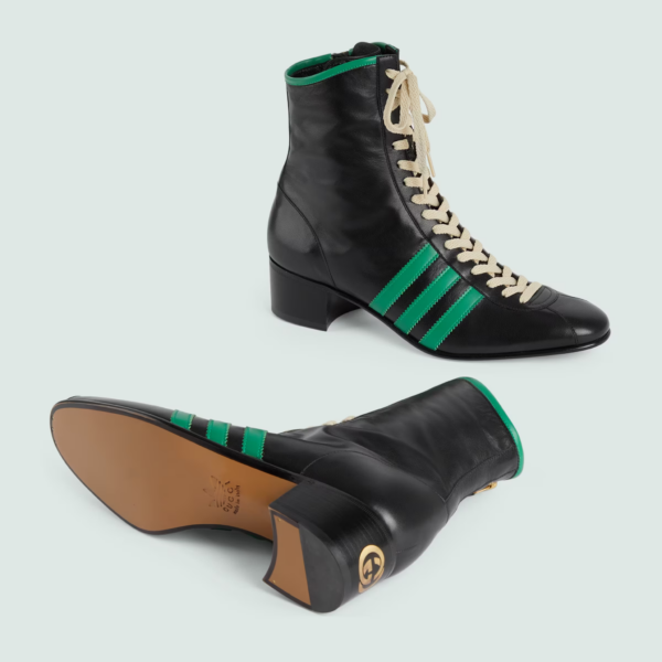 Giày Gucci x Adidas Men's Boot 'Black Green' 714871-AAA99-1043 - Ảnh 6