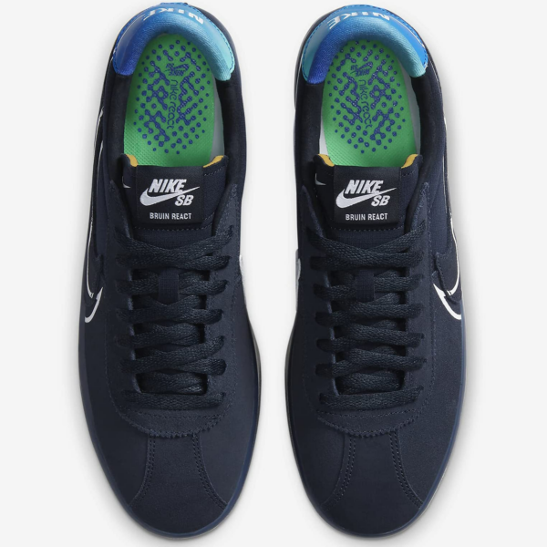 Giày Nike SB Bruin React T Dark Obsidian CV5980-400 - Ảnh 5