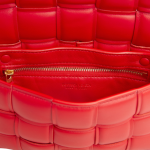 Tui Bottega Veneta Stone Intrecciato Small 'Red' 717506-VCQR1-6572