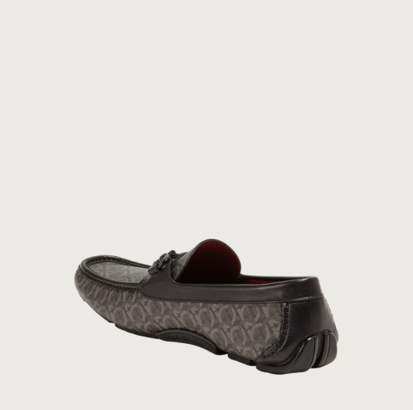 Giày Salvatore Ferragamo Driver Gancini 'Gray' 02B890-718404 - Ảnh 3