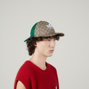 Mu Gucci Adidas x Gucci Double Sided 'Beige Green' 719406-4HAS4-9766