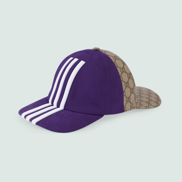 Mu Gucci Adidas x Gucci Double Sided 'Beige Purple' 719406-4HAS4-9771