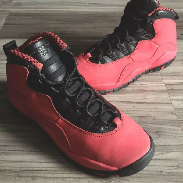 Giày Nike Air Jordan 10 Retro GG 'Fusion Red' 487211-605 - Ảnh 5