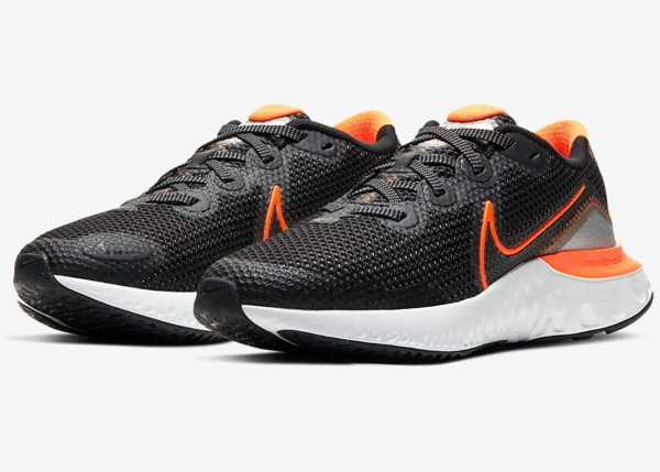 Giày Nike Renew Run Black Orange CT1430-001 - Ảnh 2