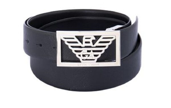 Thắt Lưng Emporio Armani Reversilbe Leather Belt In Black Y4S133Y-TI7E8-8001