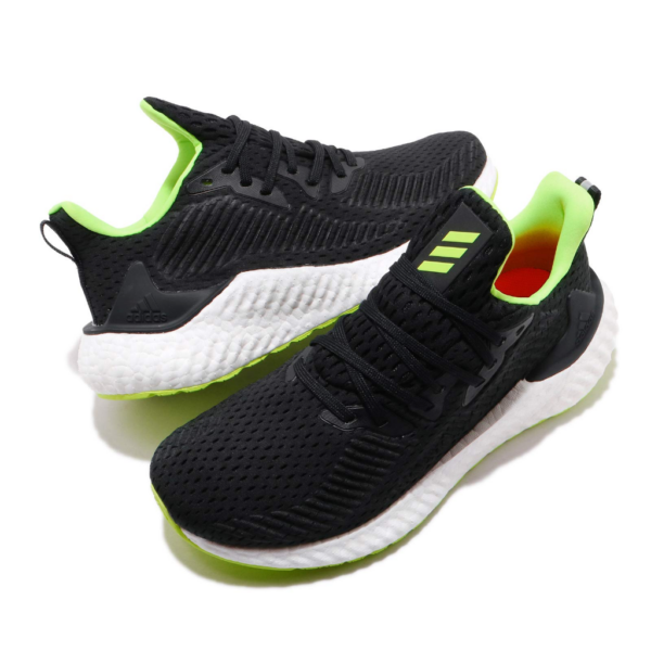 Giày Adidas AlphaBoost 'Black Signal Green' EG1436 - Ảnh 2