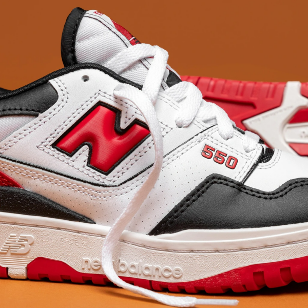 Giày New Balance 550 'Shifted Sport Pack Team Red' BB550HR1 - Ảnh 5