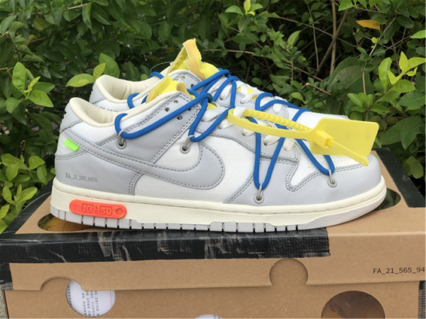 Giày Nike Off-White x Dunk Low 'Lot 10 Of 50' DM1602-112 - Ảnh 2