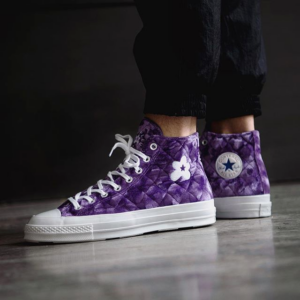 Giay Converse Golf Le Fleur x Chuck 70 Hi Purple 165600C