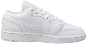 Giày Nike Air Jordan 1 Low 'All White' 553560-130