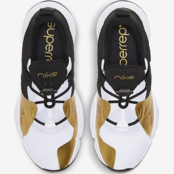 Giày Nike Superrep Groove 'White Metallic Gold Coin' CT1248-109 - Ảnh 4