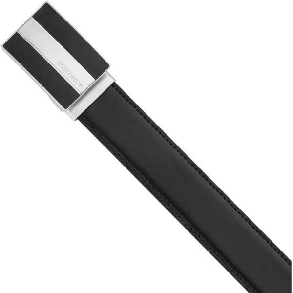 Thắt Lưng Montblanc Men's Meisterstuck Reversible Black Brown 112962 - Ảnh 4