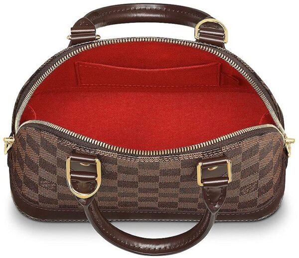 Túi Louis Vuitton Alma BB Damier Ebène Canvas Handbags N41221 - Ảnh 4