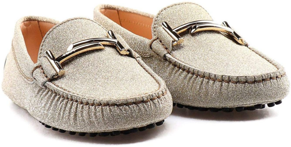 Giày Tod's Gommino Double T Loafers Leather 'Beige' XXW00G0Q499LXGG005 - Ảnh 2