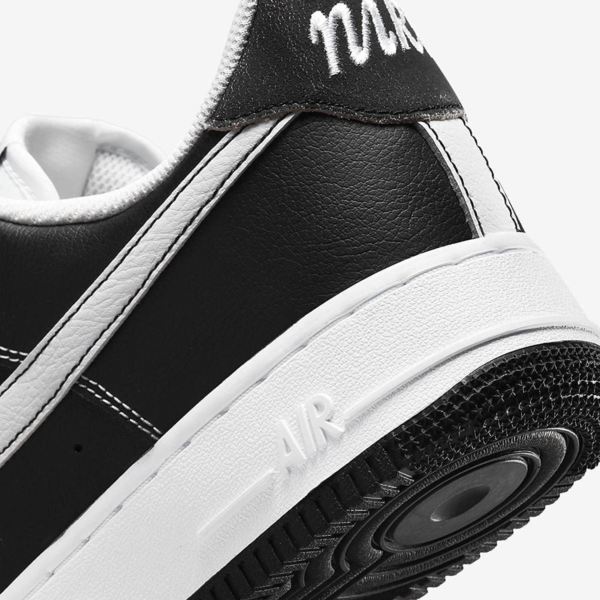 Giày Nike Air Force 1 '07 'Black White Black Sail' DA8478-001 - Ảnh 4