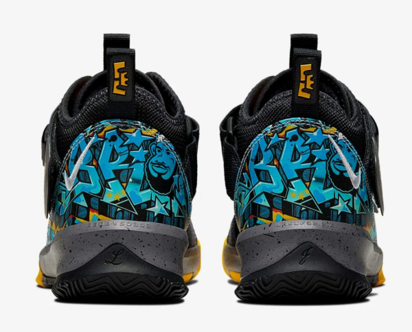 Giày Nike LeBron Soldier 13 BG Multi Colour AR7585-070 - Ảnh 4