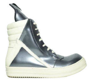 Giày Rick Owens Geobasket Dirty Silver RU15S4894