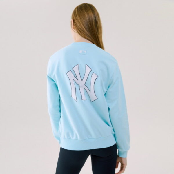 Áo MLB Sweater NY Mint 31MT03011-50T - Ảnh 7