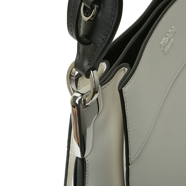 Túi Prada Margit Leather Hobo Bag 1BC076-2AIX-F0964-OON - Ảnh 3