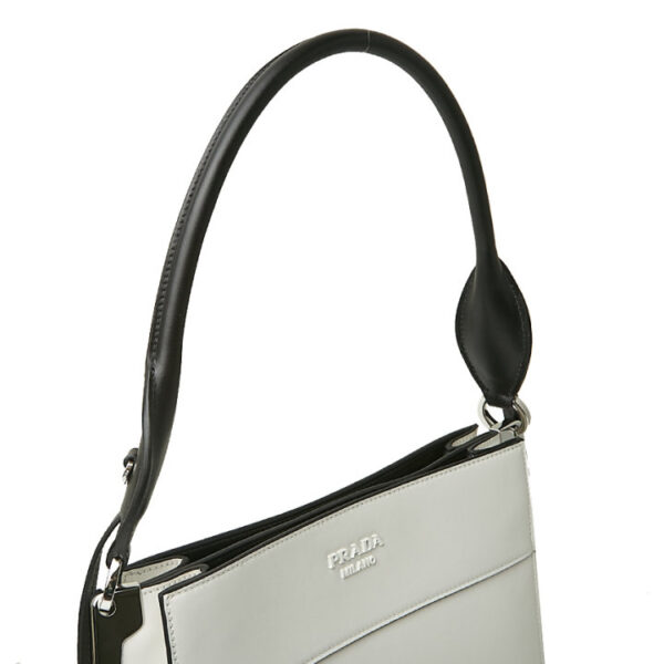 Túi Prada Margit Leather Hobo Bag 1BC076-2AIX-F0964-OON - Ảnh 2