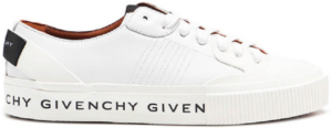 Giày Givenchy Spring Summer 2020 Logo Lettering Leather BE000TE0GA-100