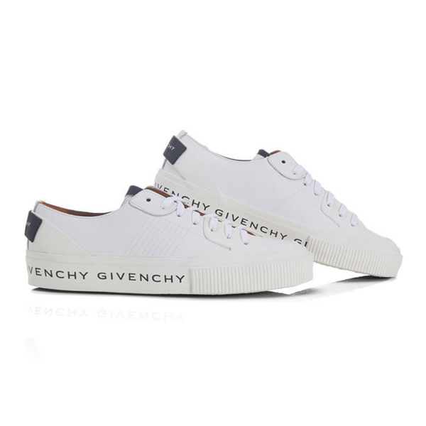 Giày Givenchy Spring Summer 2020 Logo Lettering Leather BE000TE0GA-100 - Ảnh 2