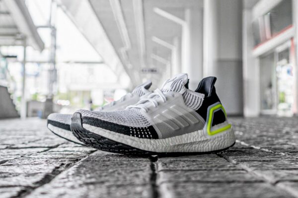 Giày Adidas UltraBoost 19 'White Yellow' EF1344 - Ảnh 6