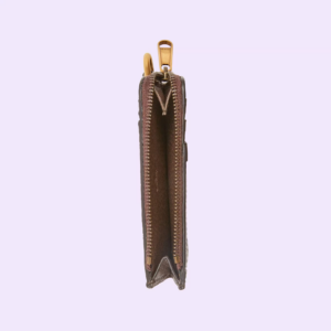 Vi Gucci Ophidia GG Card Case Strap 'Brown' 723057-96IWT-8745