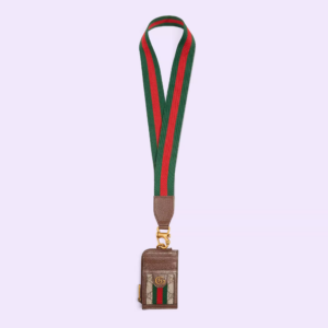 Vi Gucci Ophidia GG Card Case Strap 'Brown' 723057-96IWT-8745