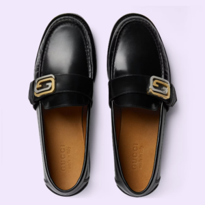 Giay Gucci Interlocking G 'Black' 723631-17X00-1000