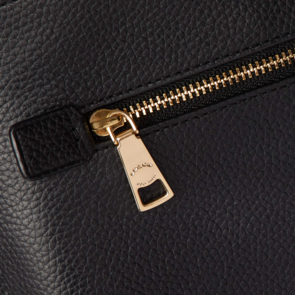 VÍ Coach Charlie Pouch Black Gold Y0XB1669V5 - Ảnh 5