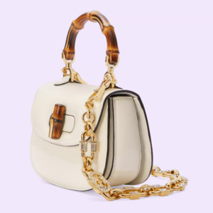 Tui Gucci Bamboo 1947 Mini Top Handle 'White' 724641-AABCE-9057