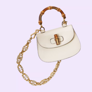 Tui Gucci Bamboo 1947 Mini Top Handle 'White' 724641-AABCE-9057