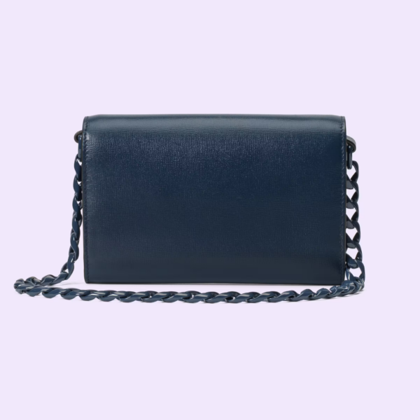 Tui Gucci Horsebit 1955 Mini 'Blue' ‎724713-AABE1-4148