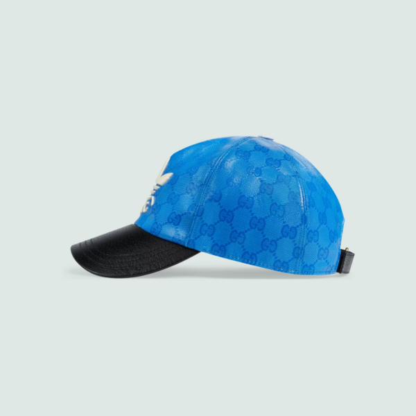Mu Gucci Adidas x Gucci GG Canvas Baseball 'Blue Black' 724833-4HAUU-4377