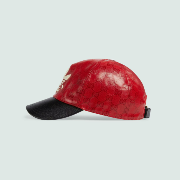 Mu Gucci Adidas x Gucci GG Canvas Baseball 'Red Black' 724833-4HAUU-6477