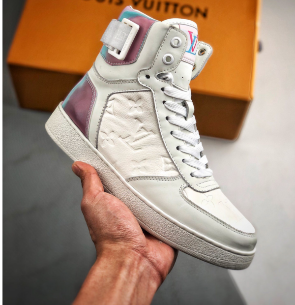 Giày Louis Vuitton Rivoli Sneaker Boot 'Leon' 1A7S6 - Ảnh 2
