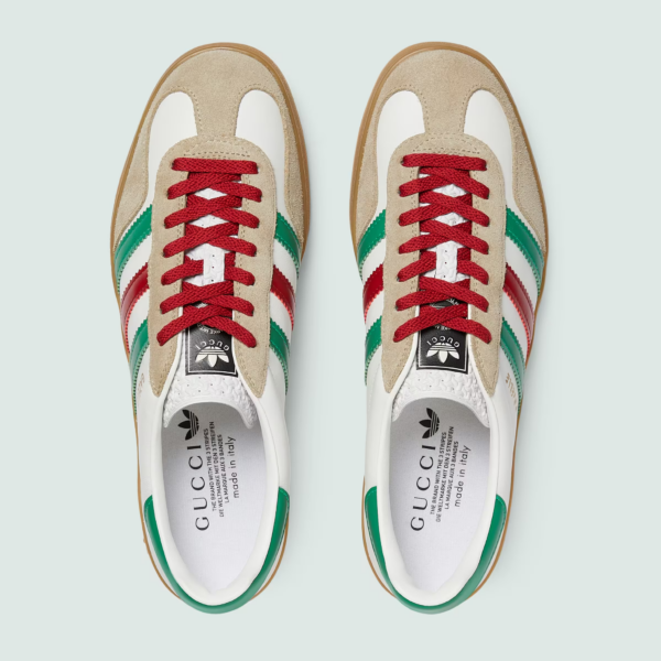 Giày Gucci x Adidas Gazelle 'White' 726487-AAA43-9547 - Ảnh 3
