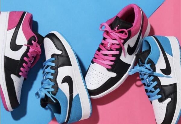 Giày Nike Air Jordan 1 Low SE 'Laser Blue' CK3022-004 - Ảnh 5